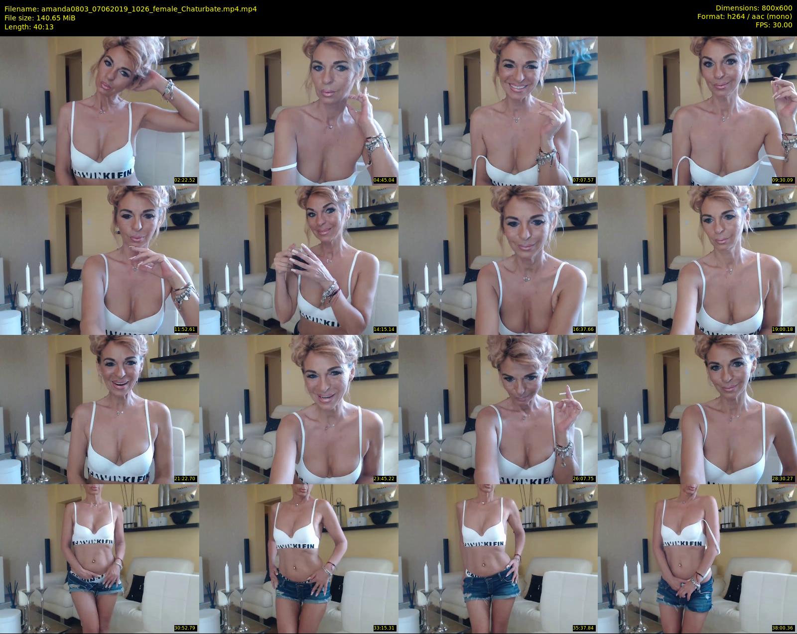 amanda0803 — 41 minute Chaturbate female cam show recording, 480p, Jun 7, 2019