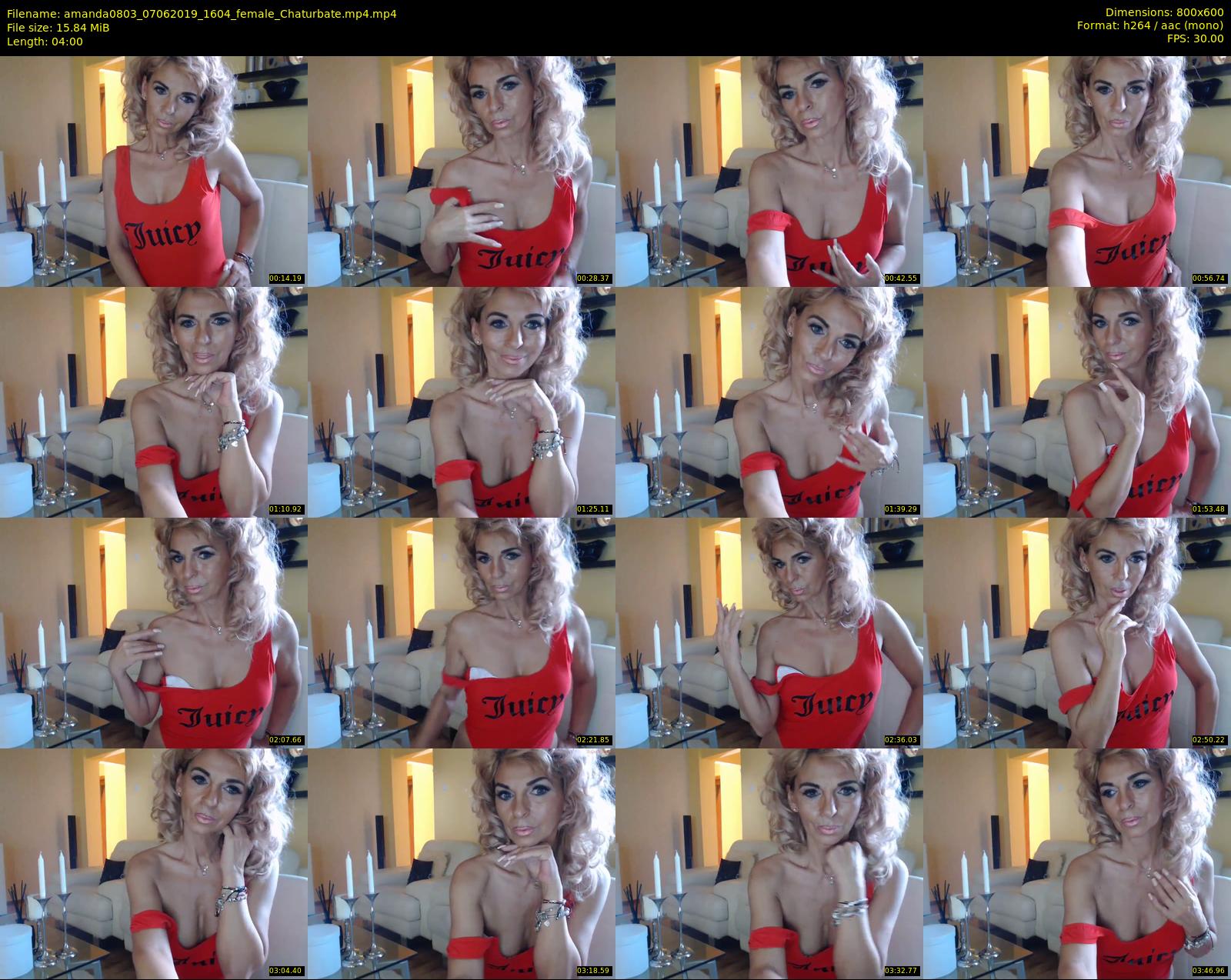 amanda0803 — 4 minute Chaturbate female cam show recording, 480p, Jun 7, 2019