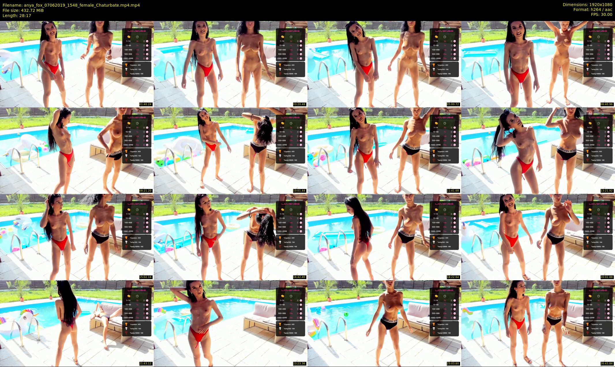 anya_fox — 29 minute Chaturbate female cam show recording, 1080p, Jun 7, 2019