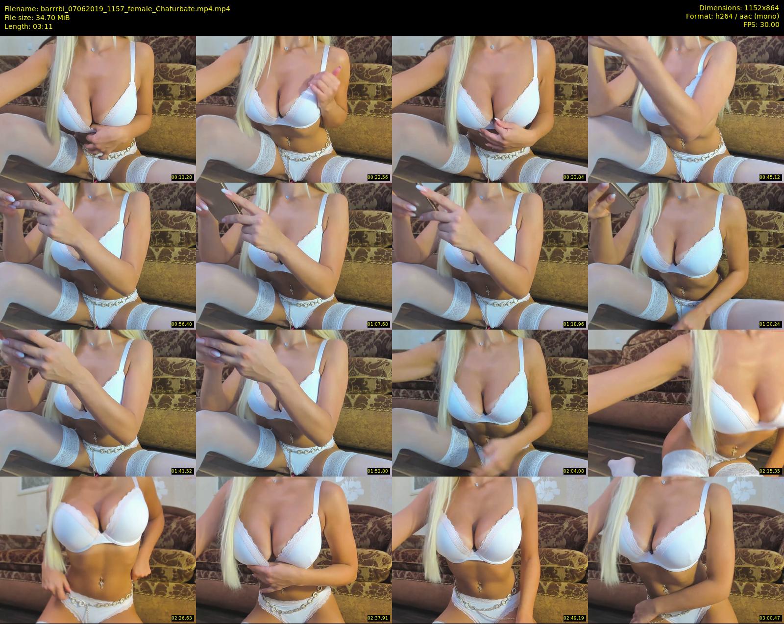 barrrbi — 4 minute Chaturbate female cam show recording, 720p, Jun 7, 2019