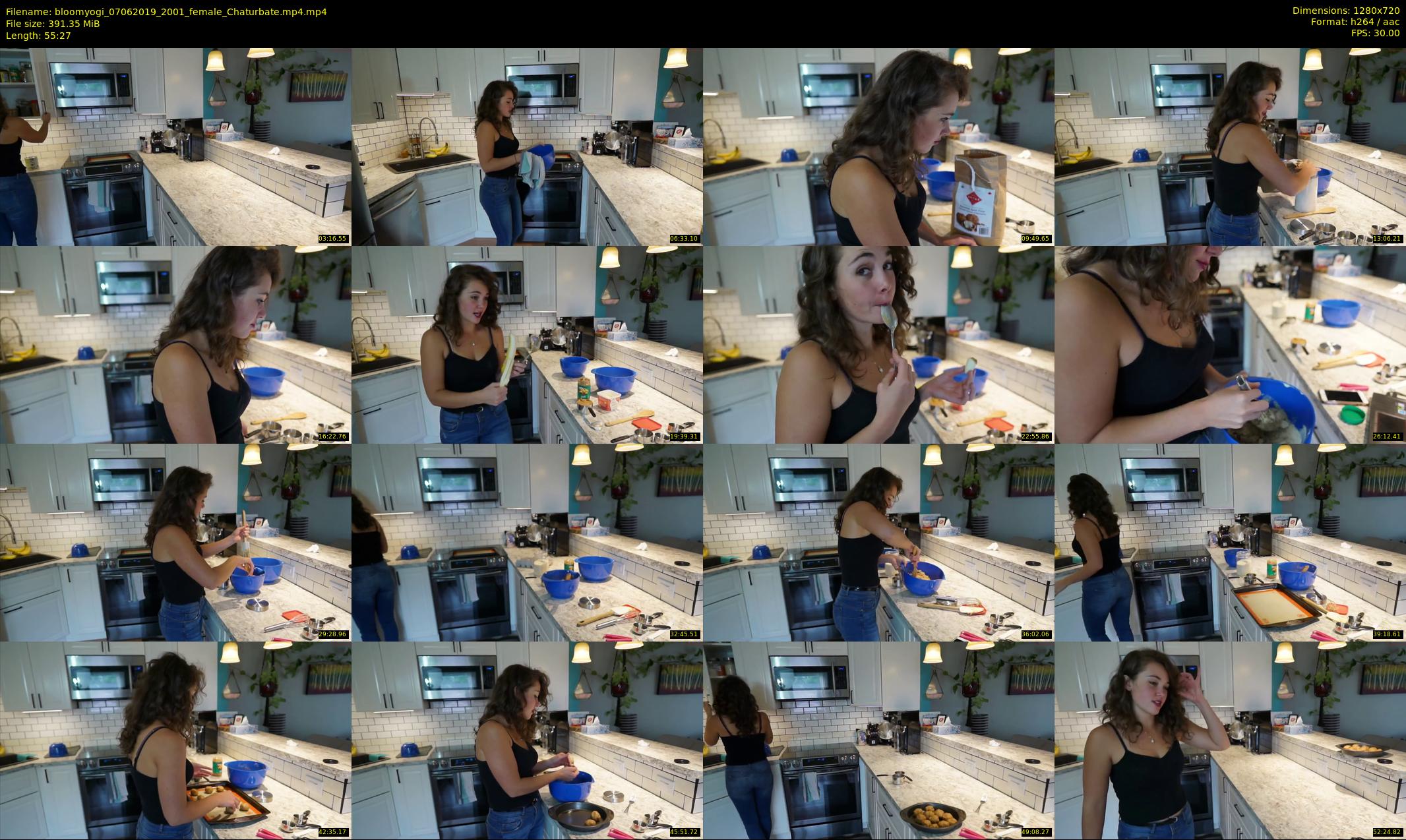 bloomyogi — 56 minute Chaturbate female cam show recording, 720p, Jun 7, 2019