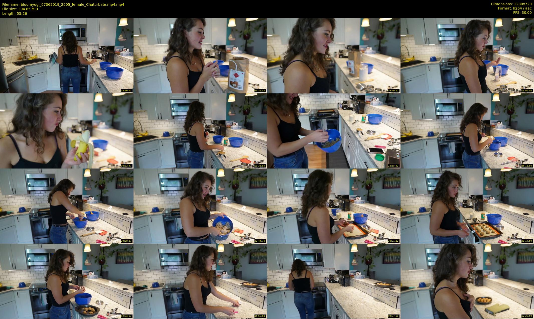 bloomyogi — 56 minute Chaturbate female cam show recording, 720p, Jun 7, 2019
