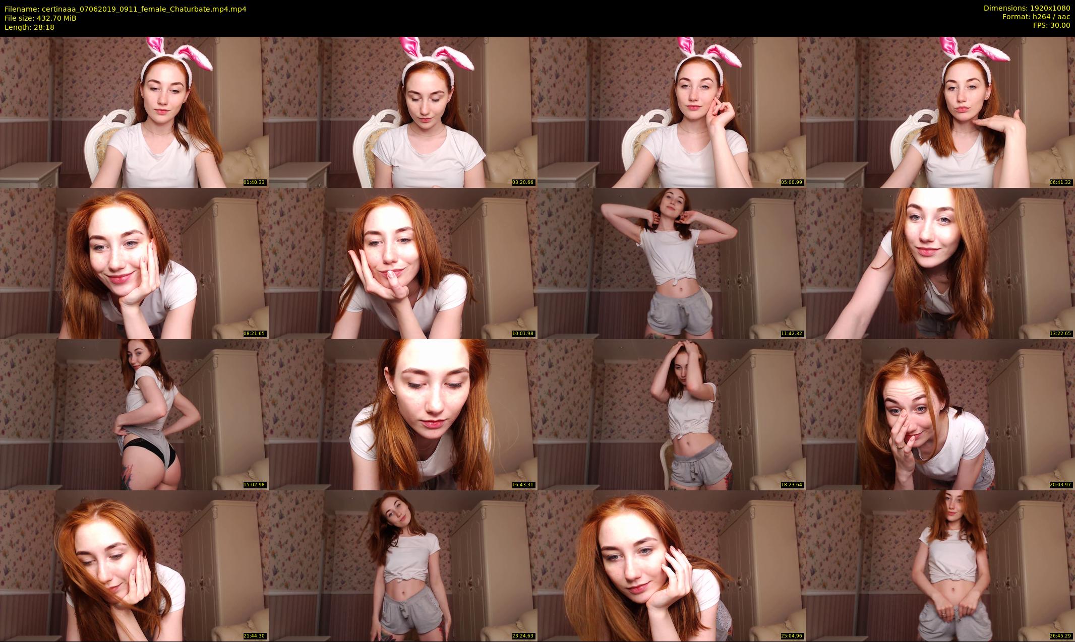 certinaaa — 29 minute Chaturbate female cam show recording, 1080p, Jun 7, 2019