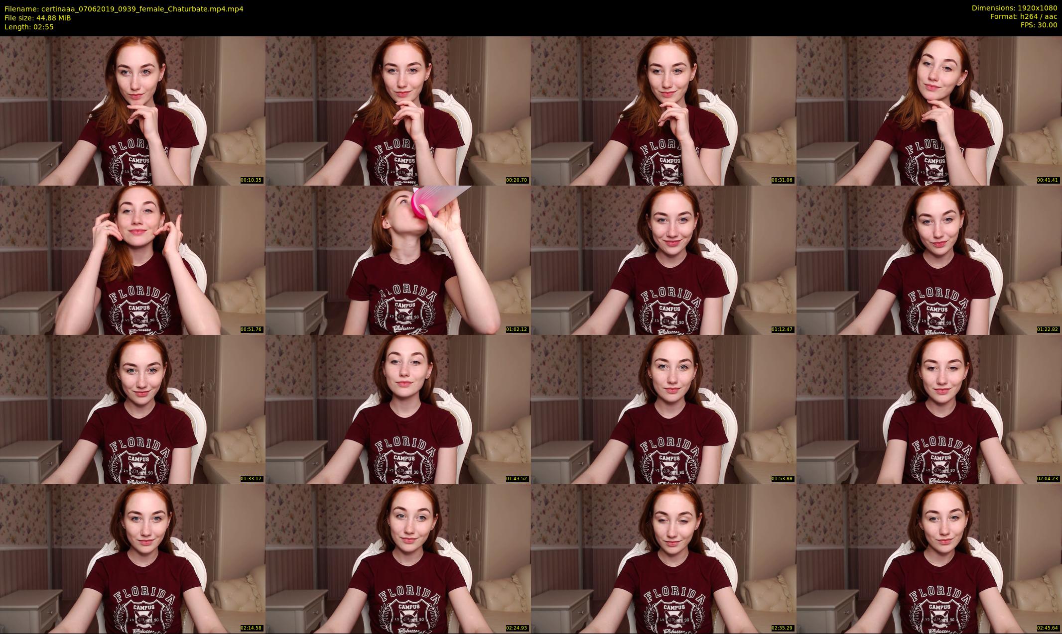 certinaaa — 3 minute Chaturbate female cam show recording, 1080p, Jun 7, 2019