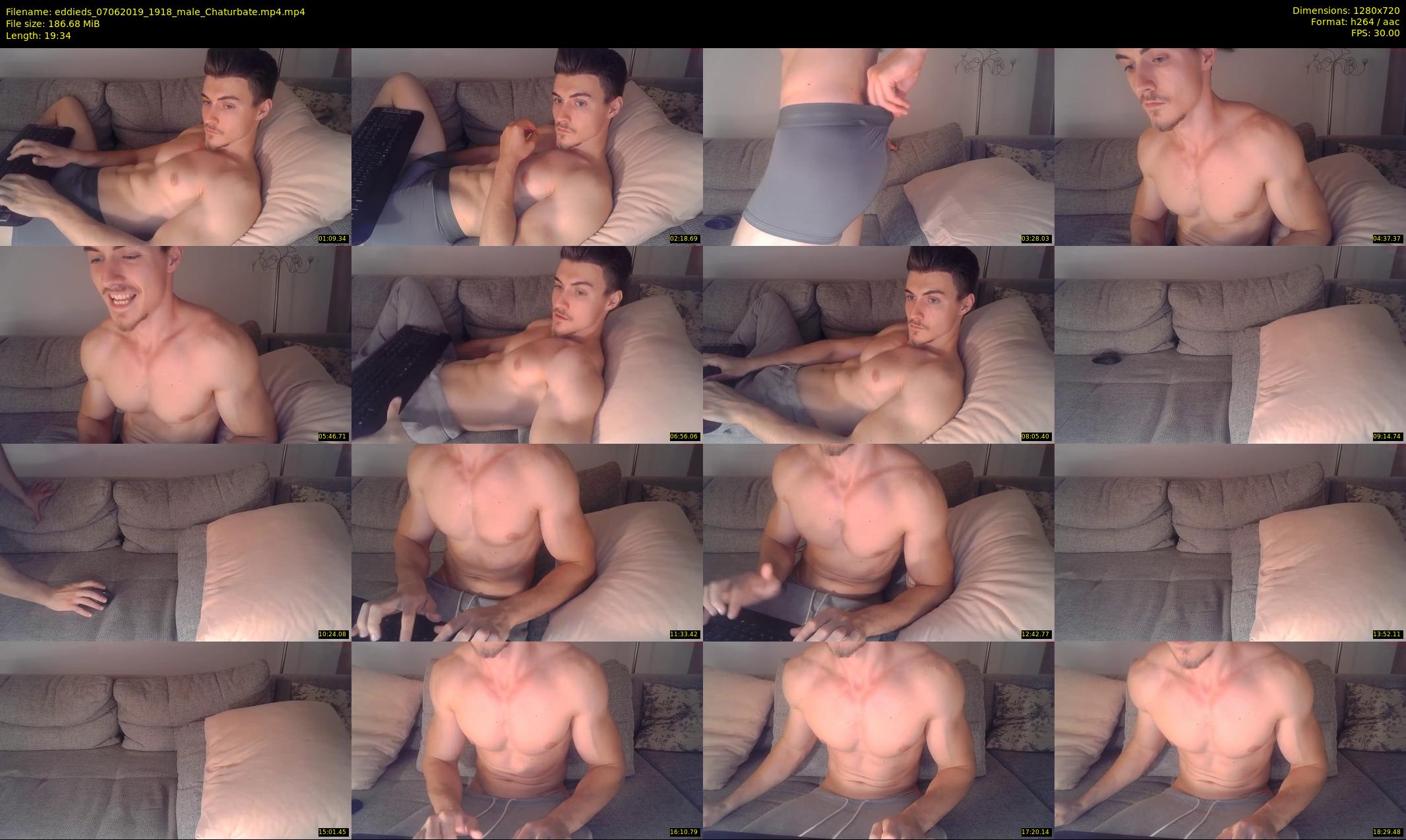 eddieds — 20 minute Chaturbate male cam show recording, 720p, Jun 7, 2019