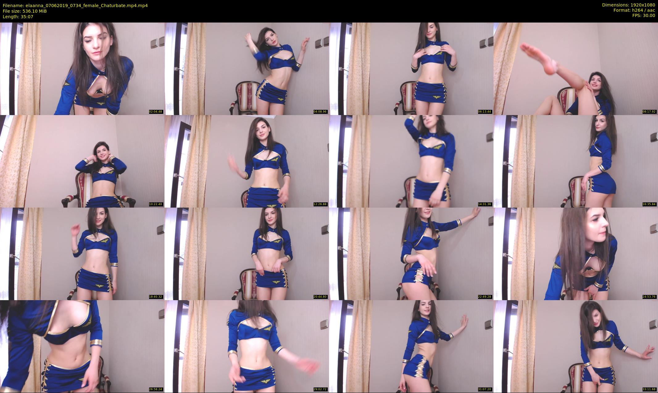 elaanna — 36 minute Chaturbate female cam show recording, 1080p, Jun 7, 2019