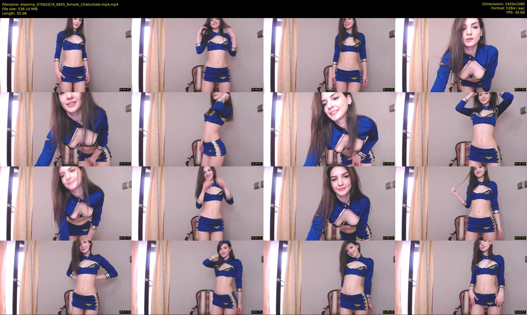elaanna — 36 minute Chaturbate female cam show recording, 1080p, Jun 7, 2019