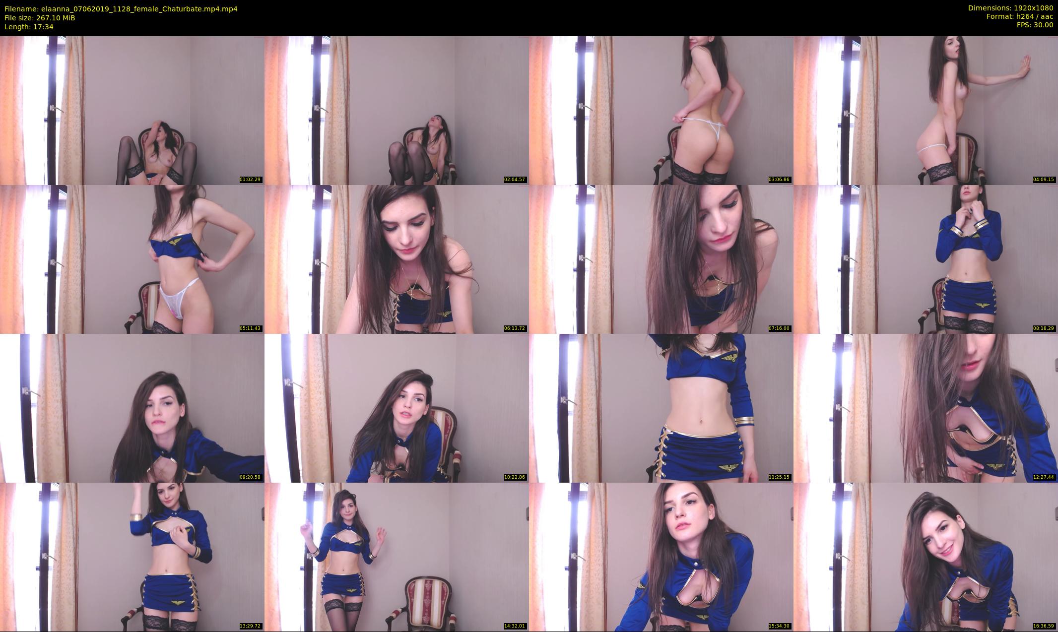 elaanna — 18 minute Chaturbate female cam show recording, 1080p, Jun 7, 2019
