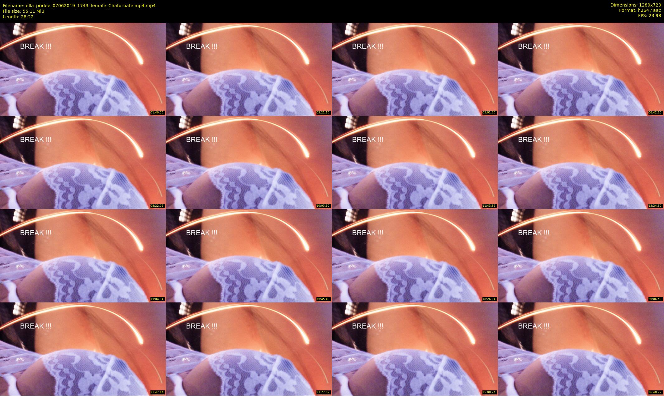 ella_pridee — 29 minute Chaturbate female cam show recording, 720p, Jun 7, 2019