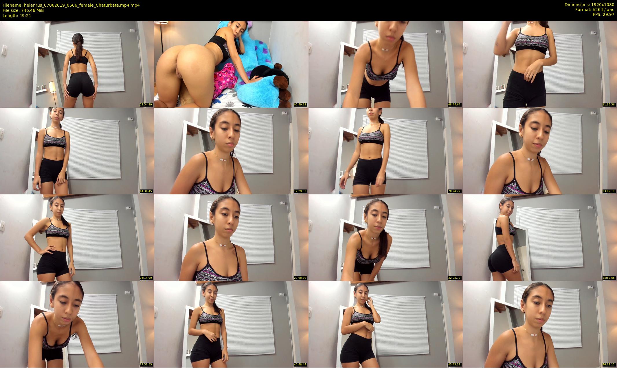helenrus — 50 minute Chaturbate female cam show recording, 1080p, Jun 7, 2019