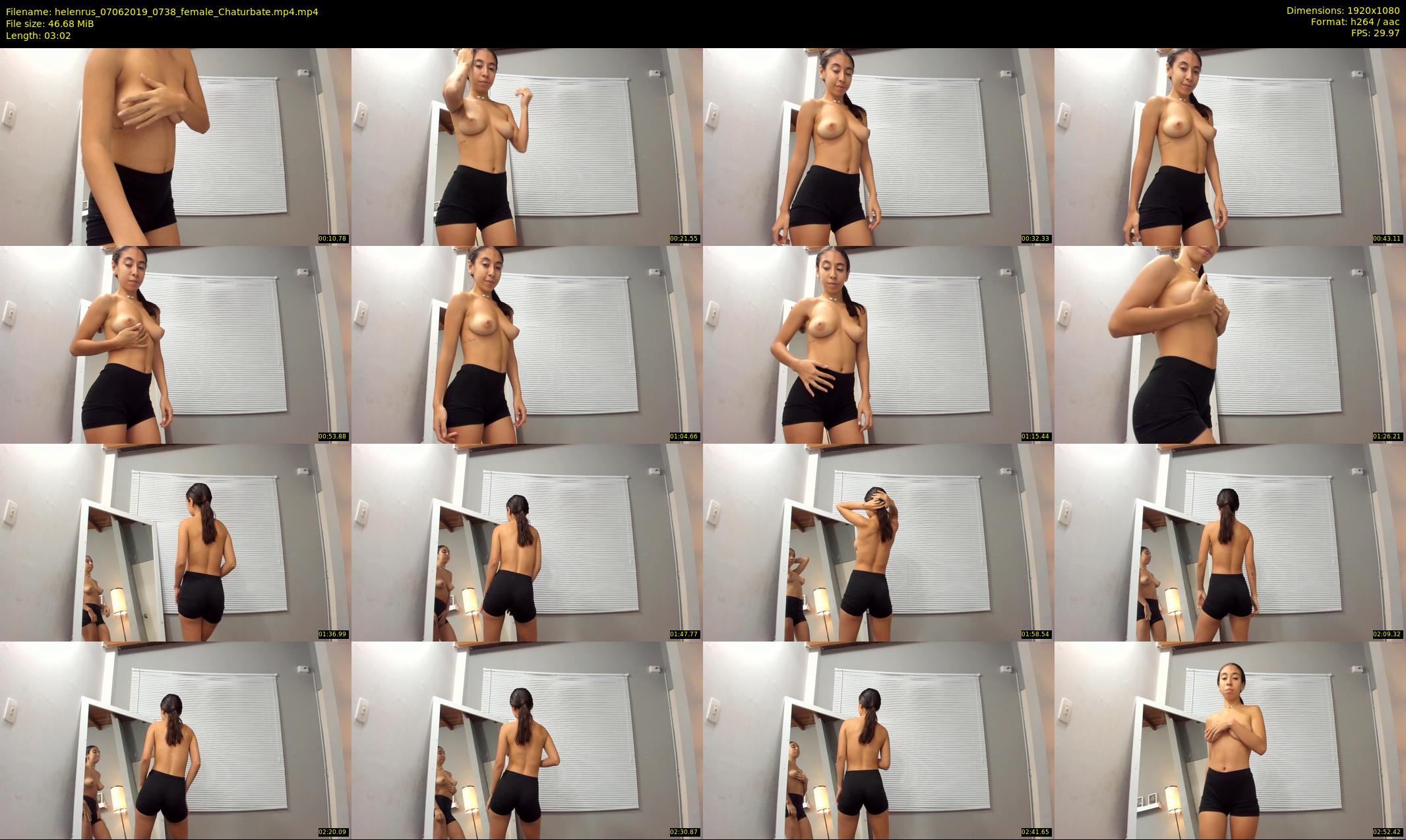 helenrus — 4 minute Chaturbate female cam show recording, 1080p, Jun 7, 2019