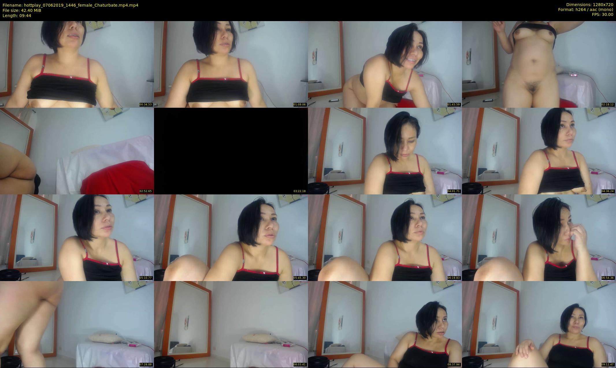 hottplay — 10 minute Chaturbate female cam show recording, 720p, Jun 7, 2019
