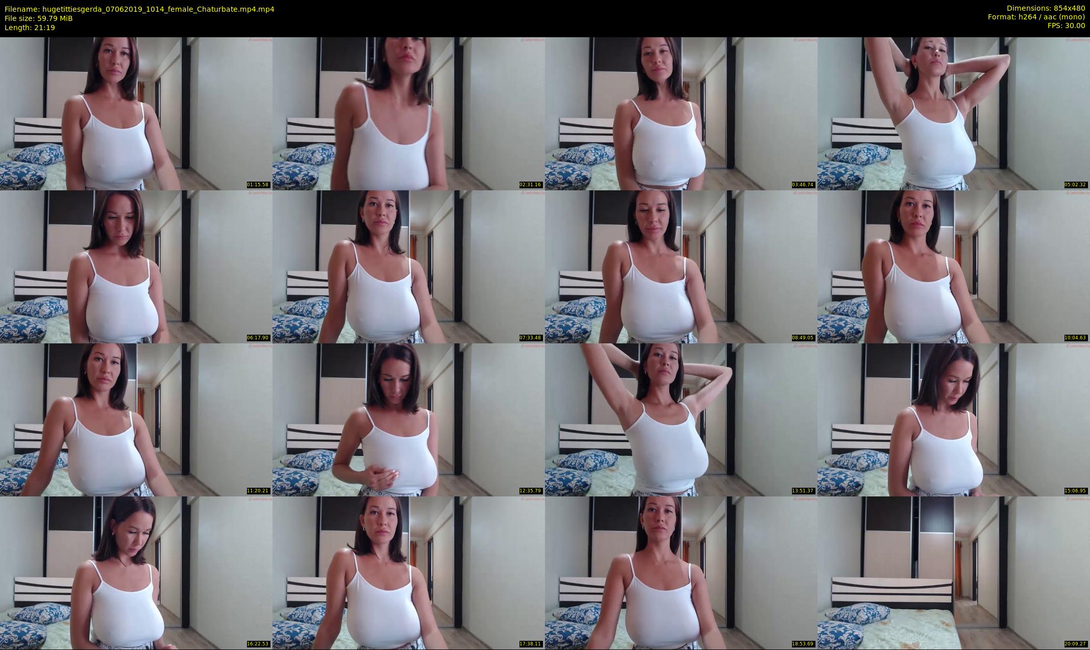 hugetittiesgerda — 22 minute Chaturbate female cam show recording, 480p, Jun 7, 2019
