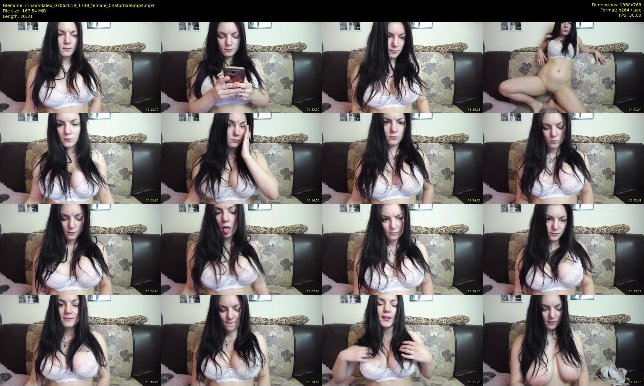 irinaandalex — 21 minute Chaturbate couple cam show recording, 720p, Jun 7, 2019