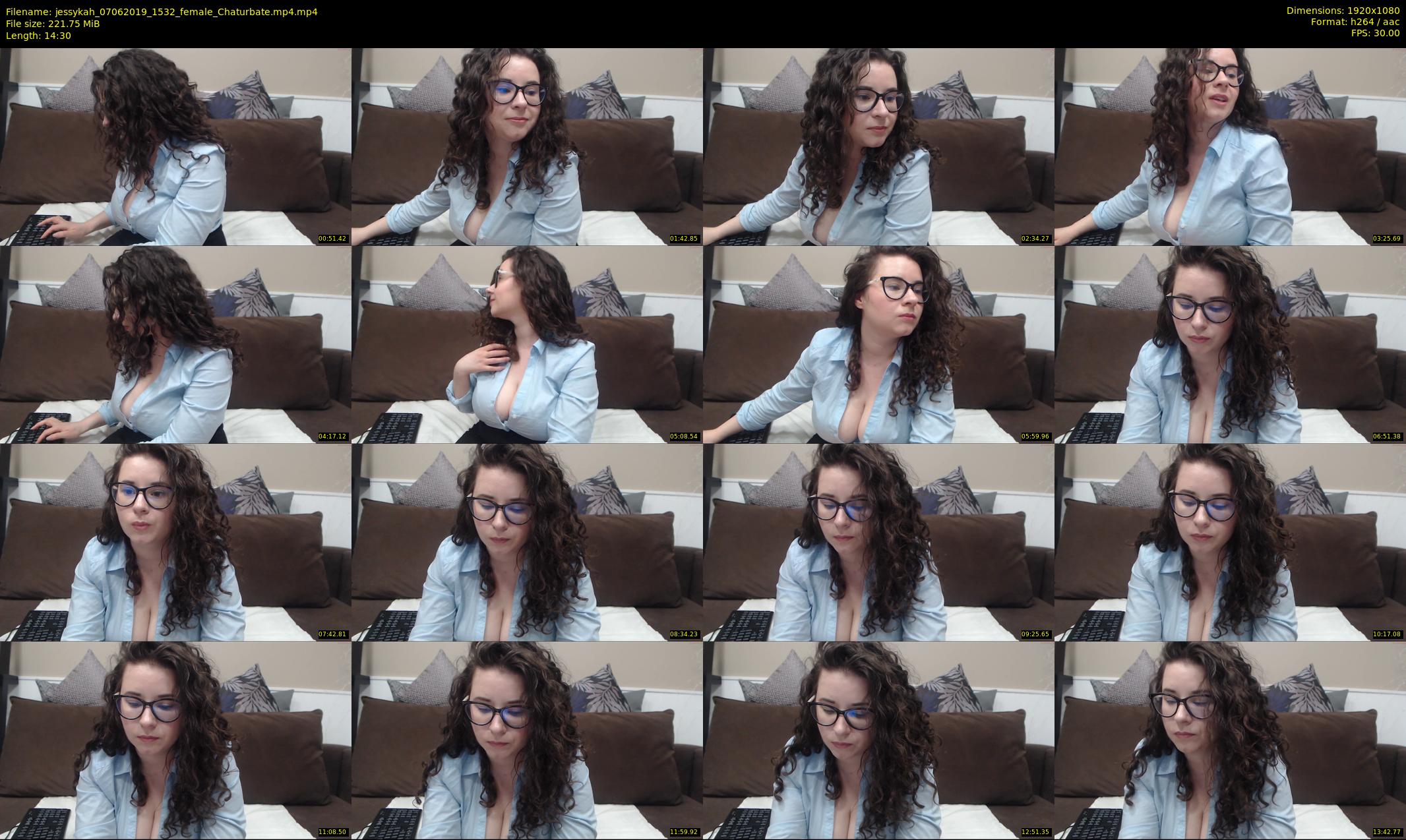 jessykah — 15 minute Chaturbate female cam show recording, 1080p, Jun 7, 2019