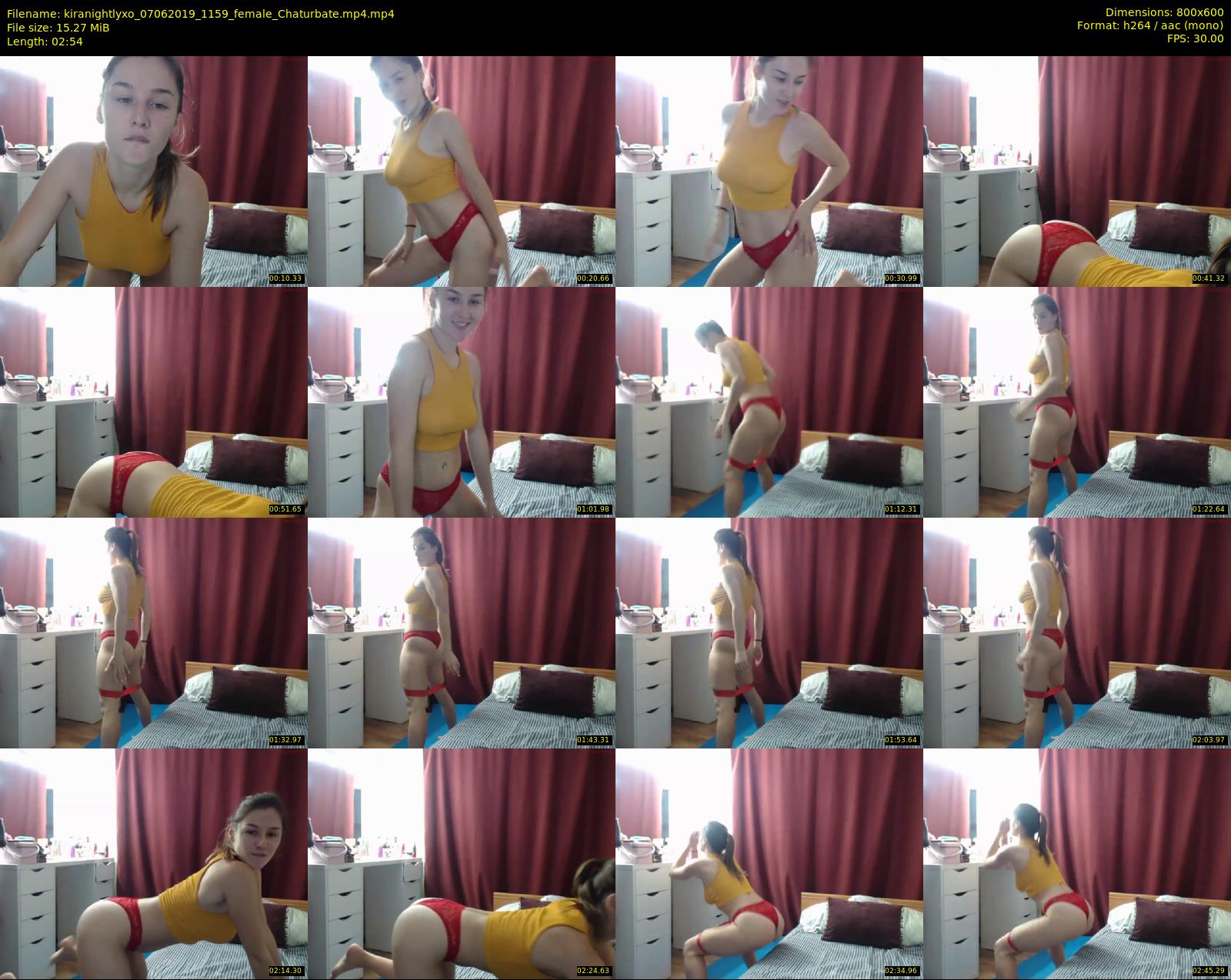 kiranightlyxo — 3 minute Chaturbate female cam show recording, 480p, Jun 7, 2019