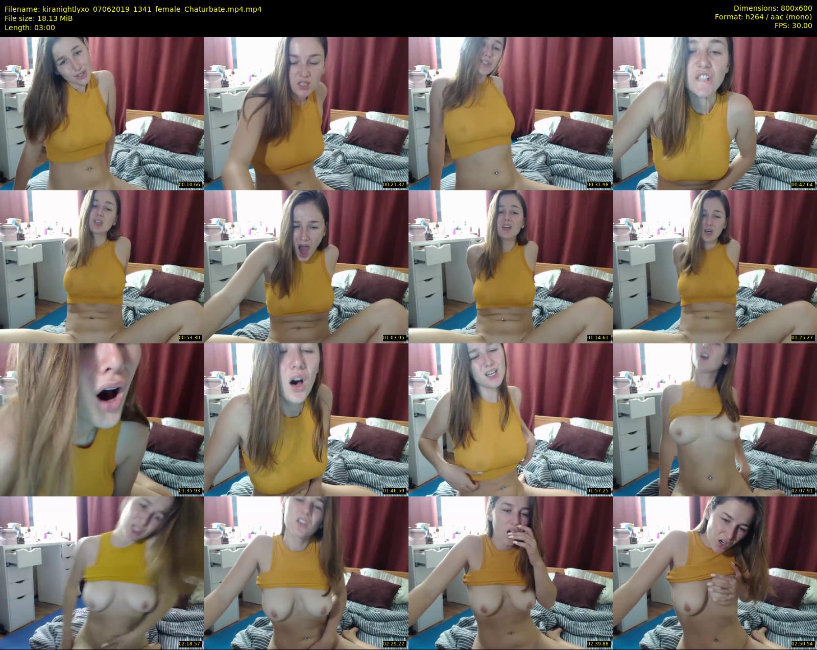 kiranightlyxo — 3 minute Chaturbate female cam show recording, 480p, Jun 7, 2019