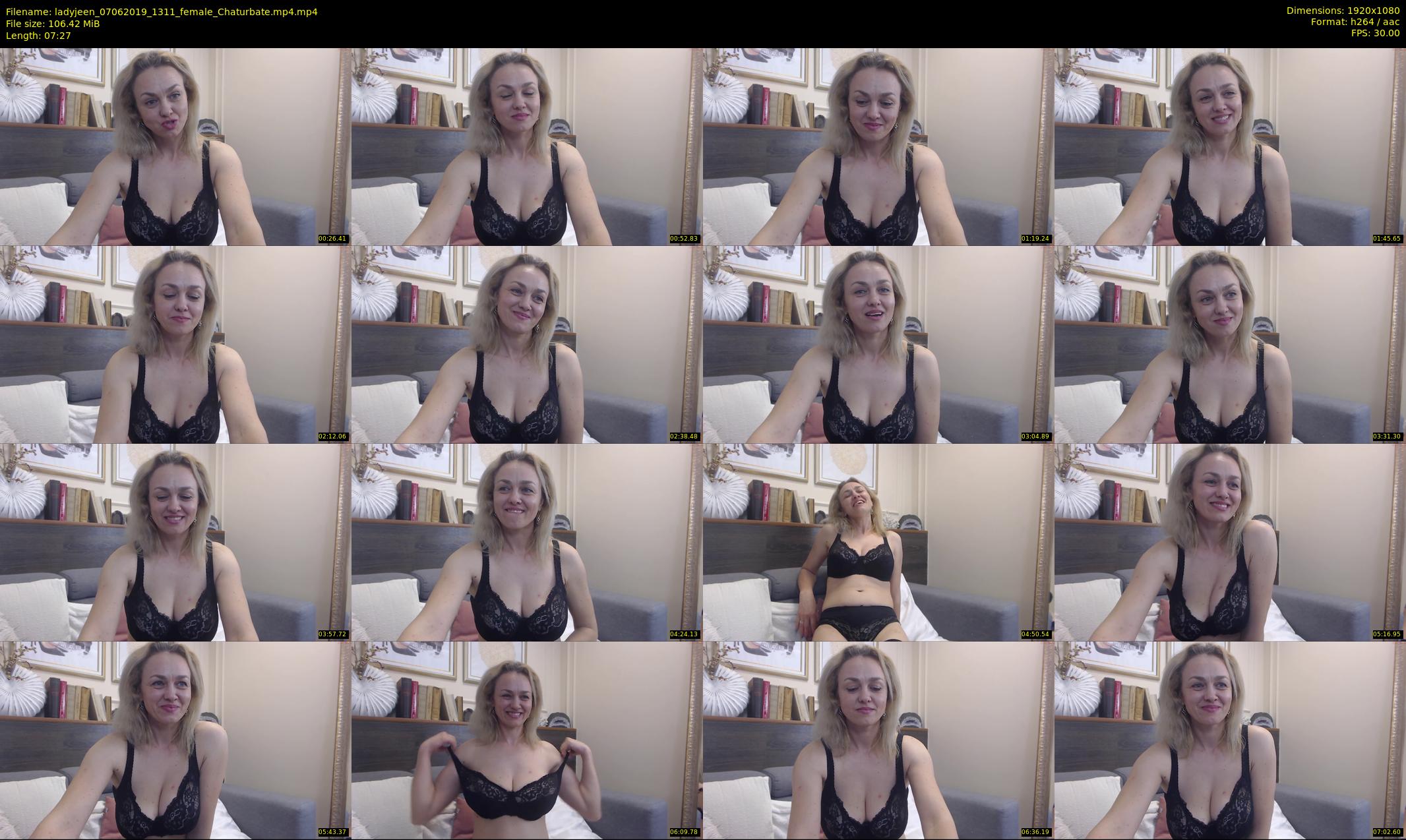 ladyjeen — 8 minute Chaturbate female cam show recording, 1080p, Jun 7, 2019