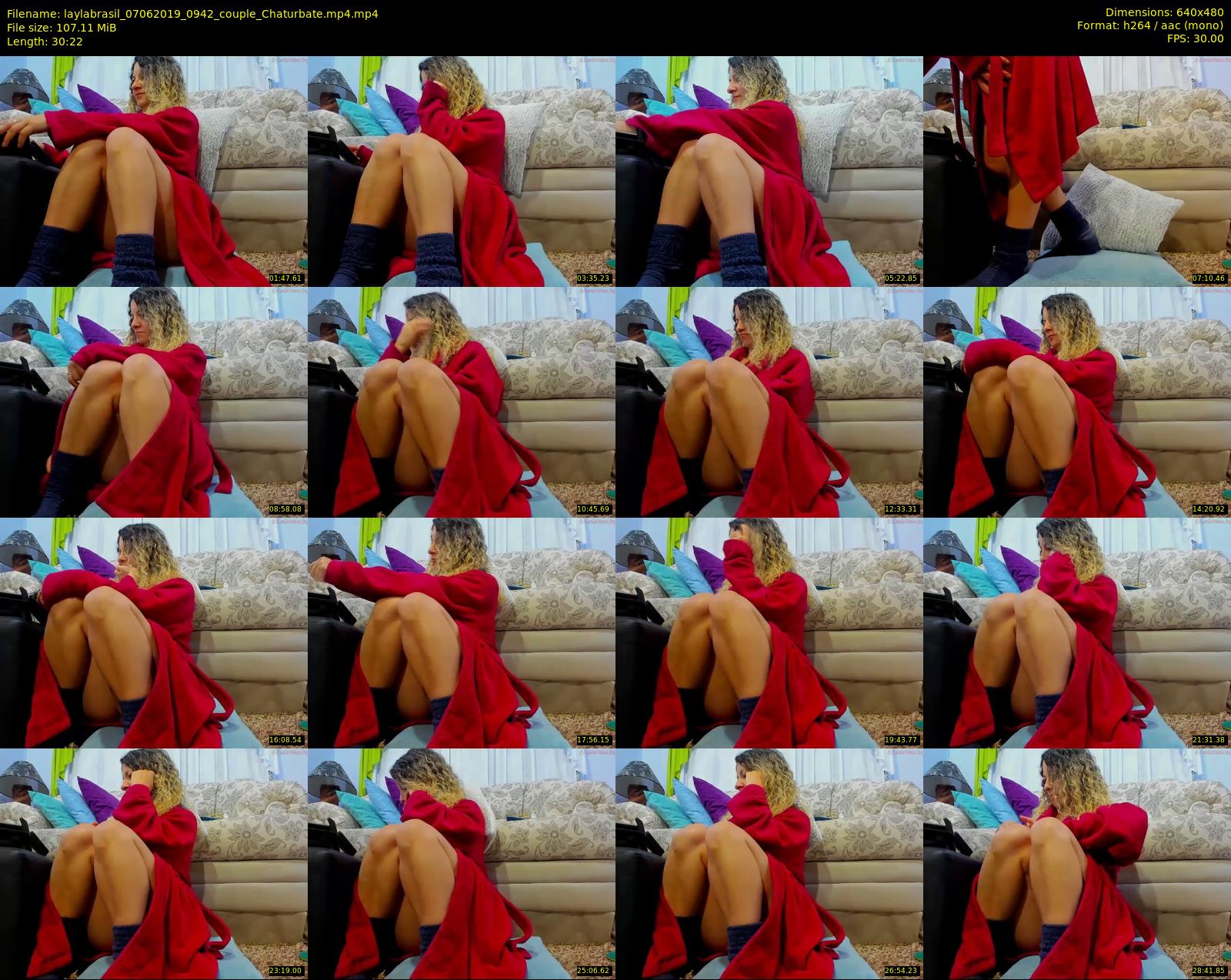 laylabrasil — 31 minute Chaturbate female cam show recording, 480p, Jun 7, 2019