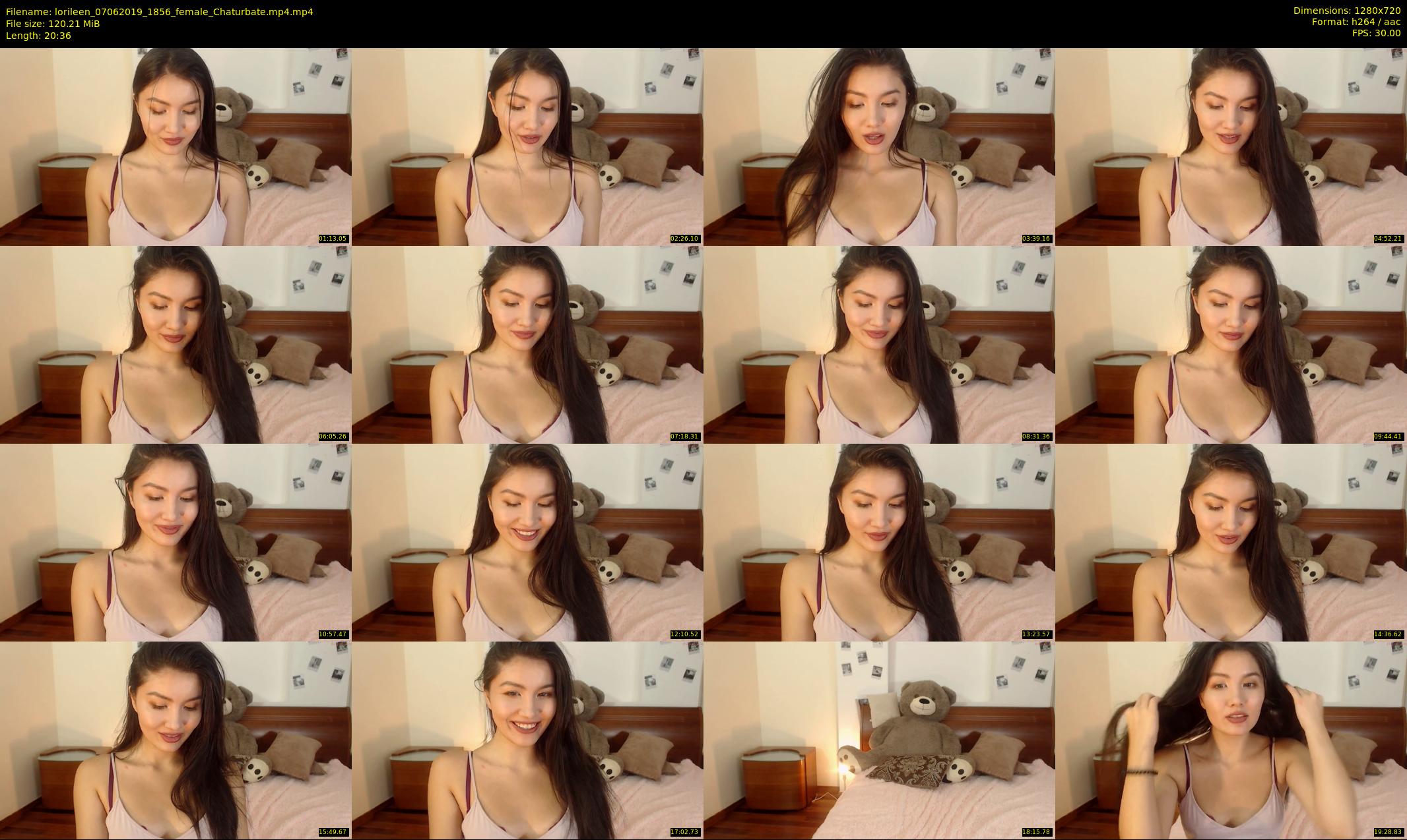 lorileen — 21 minute Chaturbate female cam show recording, 720p, Jun 7, 2019