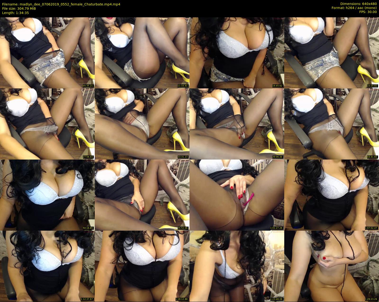 madlyn_dee — 95 minute Chaturbate female cam show recording, 480p, Jun 7, 2019