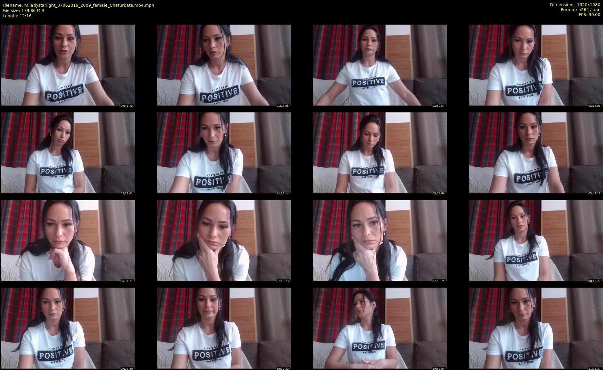 miladystarlight — 13 minute Chaturbate female cam show recording, 1080p, Jun 7, 2019
