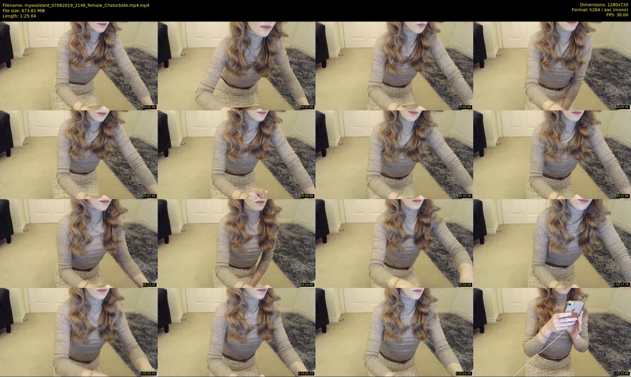 myassistant — 86 minute Chaturbate female cam show recording, 720p, Jun 7, 2019