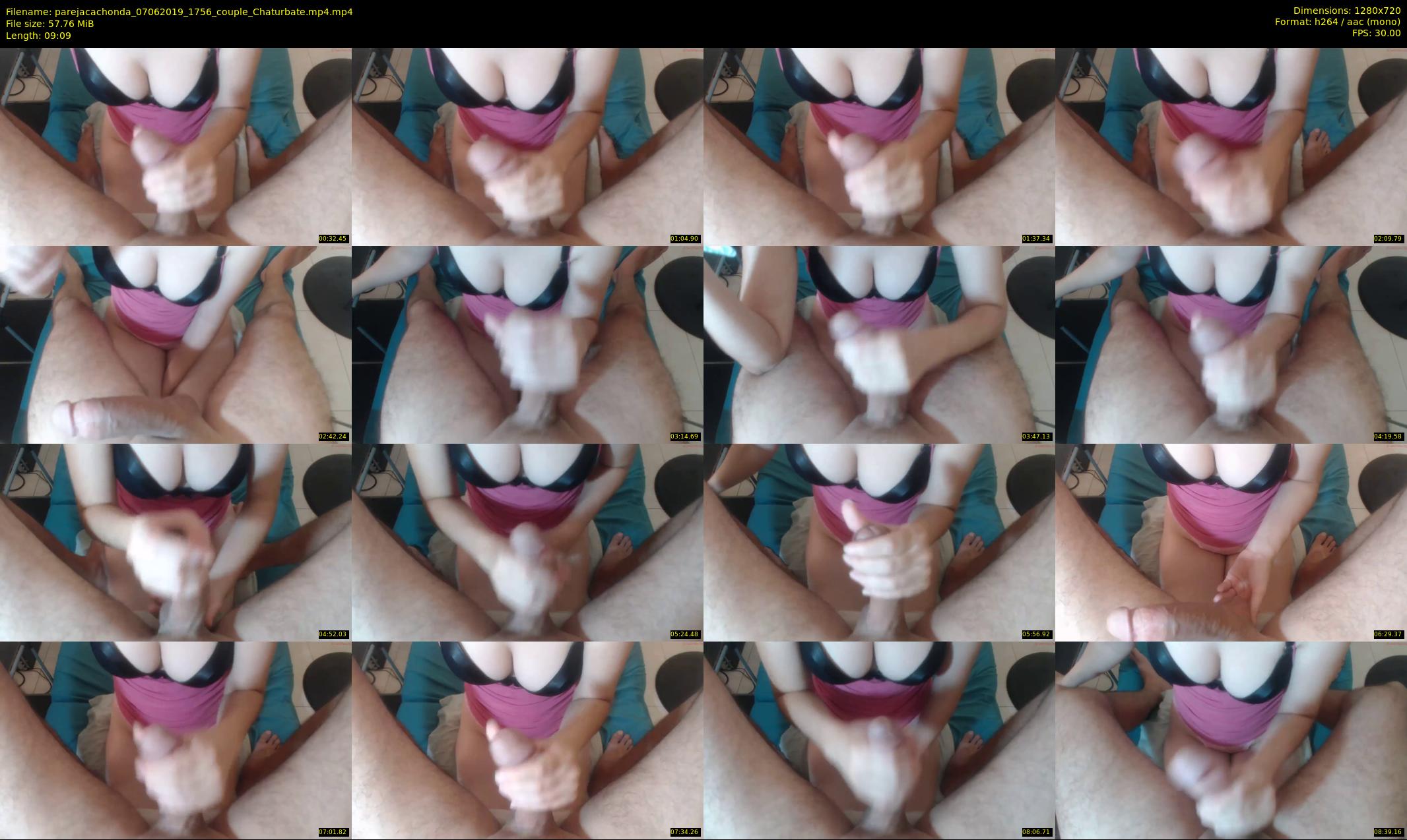 parejacachonda — 10 minute Chaturbate couple cam show recording, 720p, Jun 7, 2019