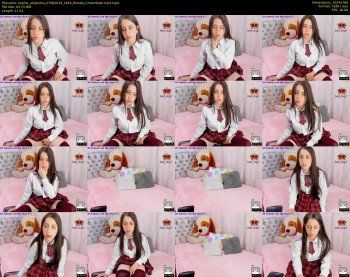 sophia_alejandra — 12 minute Chaturbate female cam show recording, 720p, Jun 7, 2019