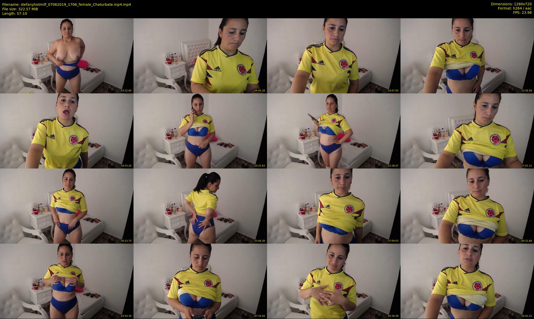 stefanyhotmilf — 58 minute Chaturbate female cam show recording, 720p, Jun 7, 2019