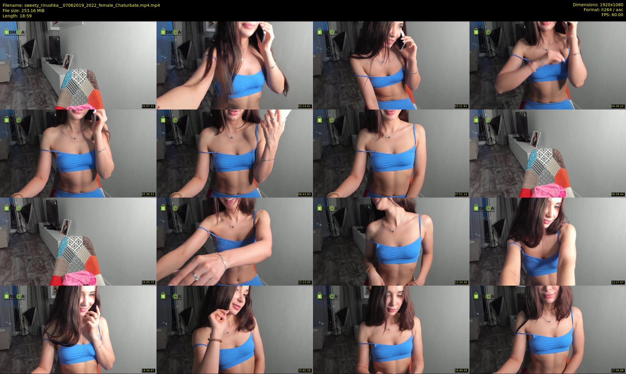 sweety_rinushka_ — 19 minute Chaturbate female cam show recording, 1080p, Jun 7, 2019