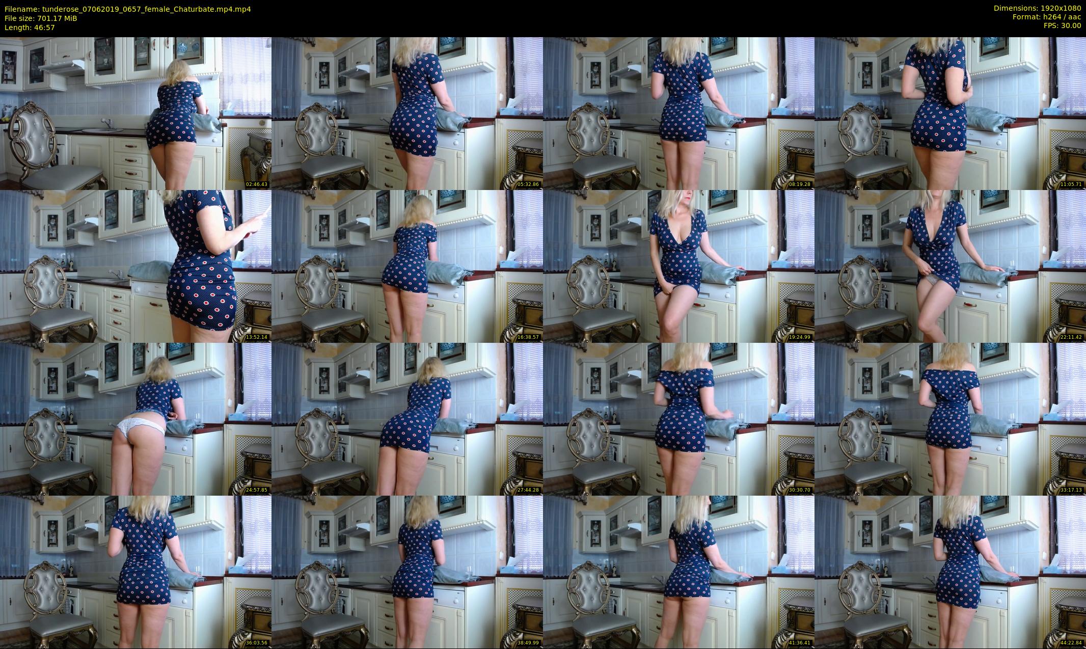 tunderose — 47 minute Chaturbate female cam show recording, 1080p, Jun 7, 2019