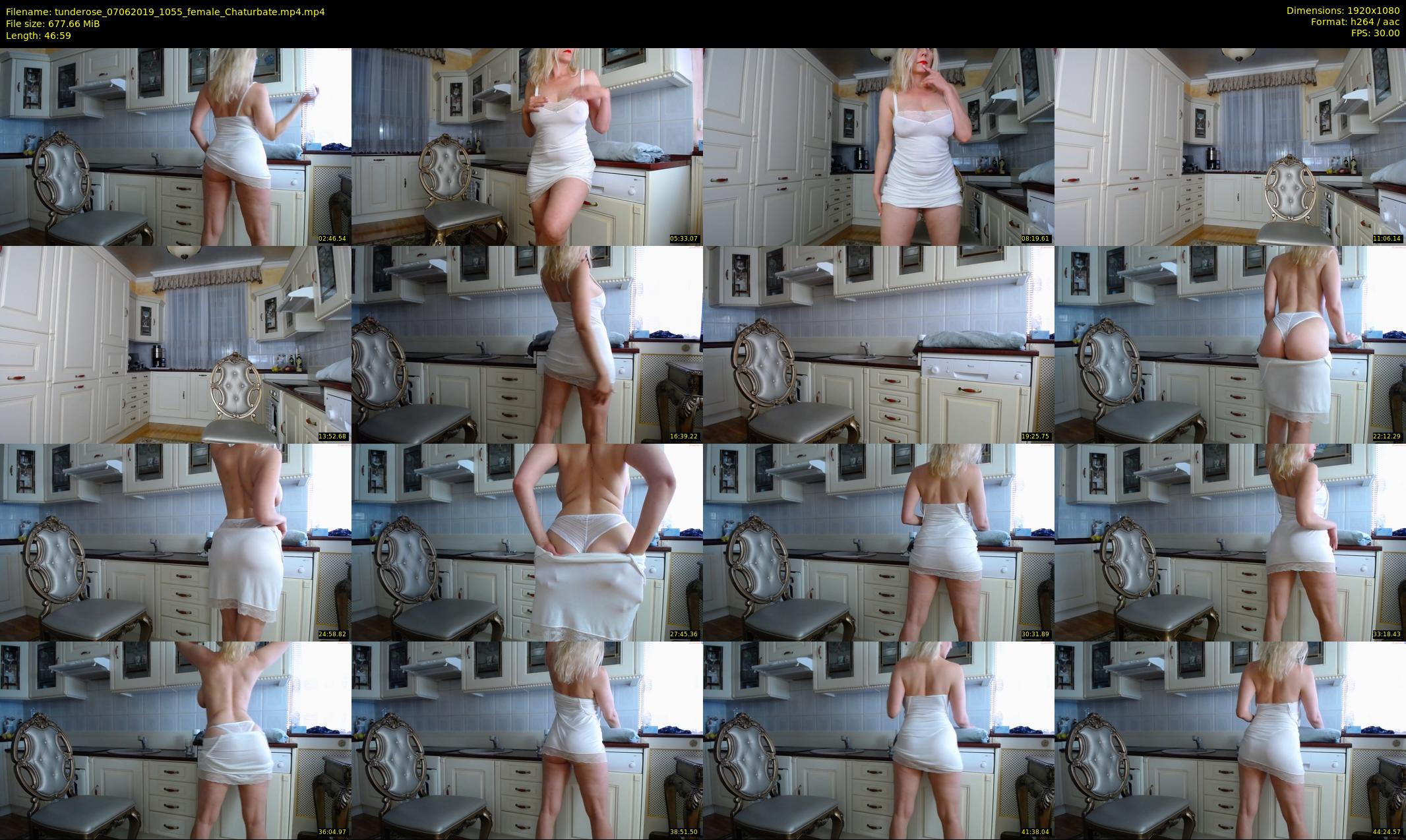 tunderose — 47 minute Chaturbate female cam show recording, 1080p, Jun 7, 2019