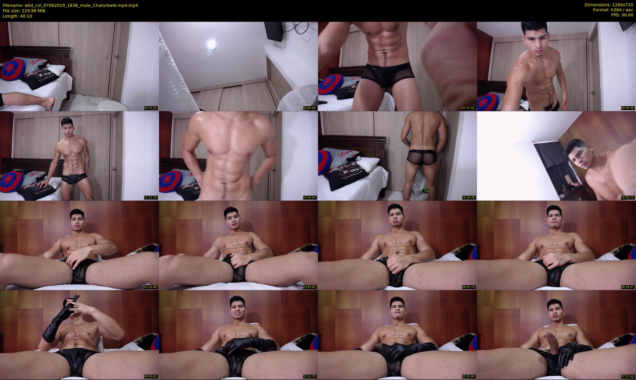 wild_col — 41 minute Chaturbate male cam show recording, 720p, Jun 7, 2019