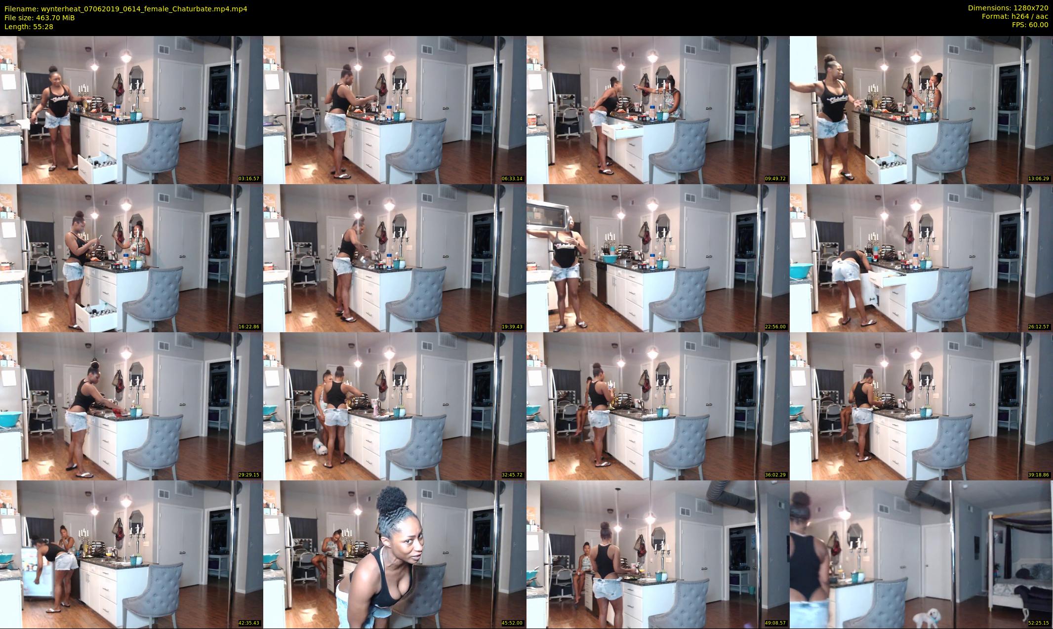 wynterheat — 56 minute Chaturbate female cam show recording, 720p, Jun 7, 2019