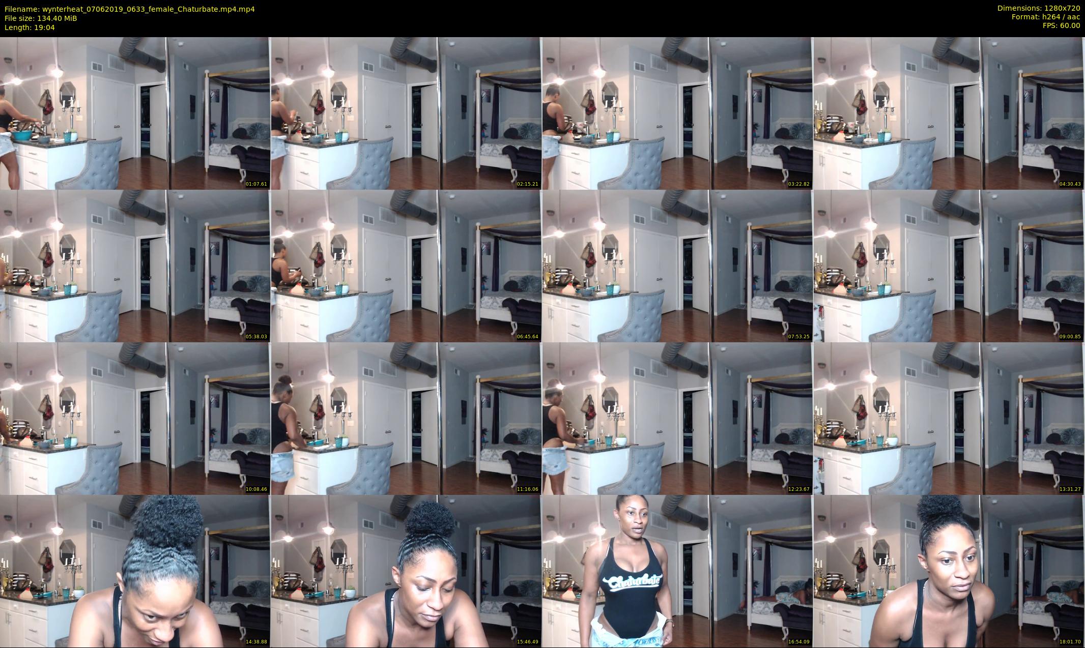 wynterheat — 20 minute Chaturbate female cam show recording, 720p, Jun 7, 2019