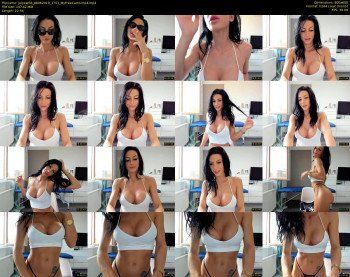 JulyaWild — 23 minute MyFreeCams cam show recording, 480p, Jun 8, 2019
