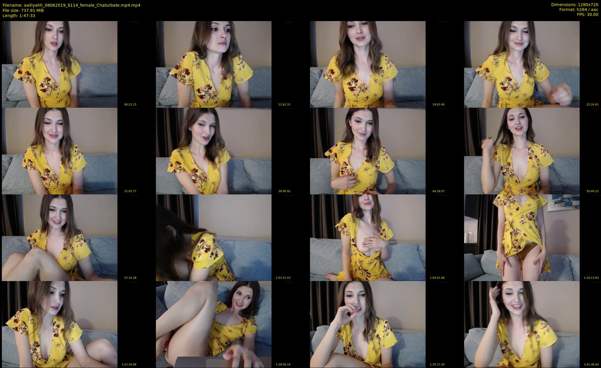 aalliyahh — 108 minute Chaturbate female cam show recording, 720p, Jun 8, 2019