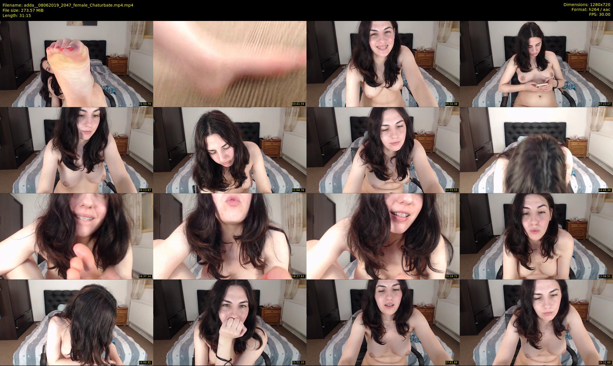 adda_ — 32 minute Chaturbate female cam show recording, 720p, Jun 8, 2019
