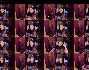 alma_pearl — 9 minute Chaturbate female cam show recording, 4K, Jun 8, 2019