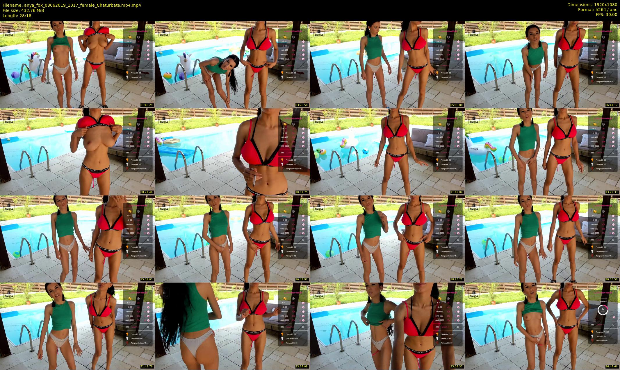 anya_fox — 29 minute Chaturbate female cam show recording, 1080p, Jun 8, 2019