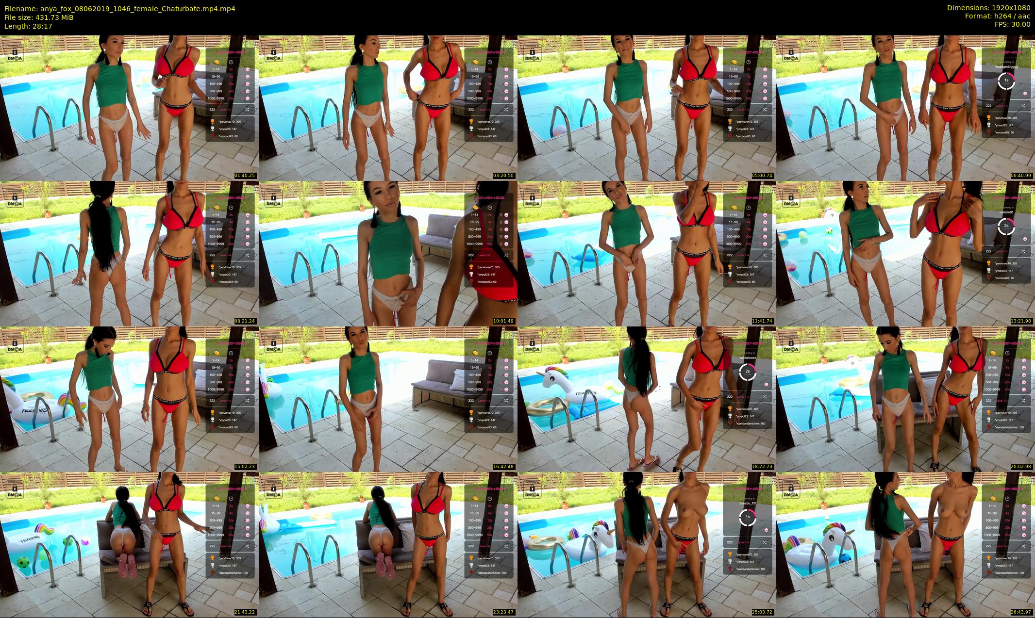 anya_fox — 29 minute Chaturbate female cam show recording, 1080p, Jun 8, 2019