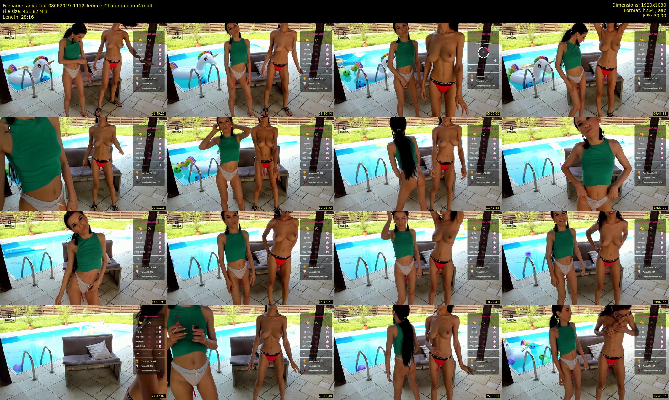 anya_fox — 29 minute Chaturbate female cam show recording, 1080p, Jun 8, 2019