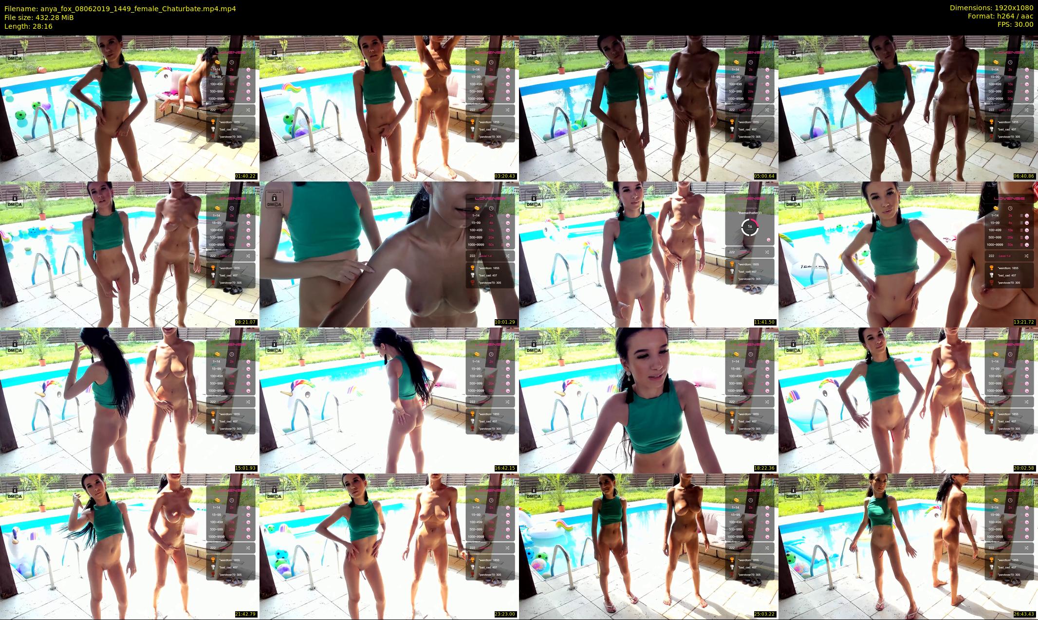 anya_fox — 29 minute Chaturbate female cam show recording, 1080p, Jun 8, 2019