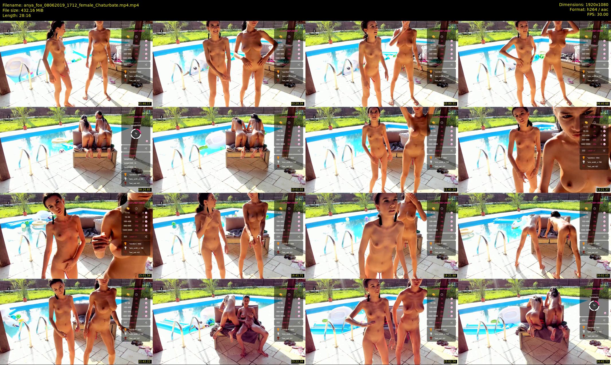 anya_fox — 29 minute Chaturbate female cam show recording, 1080p, Jun 8, 2019