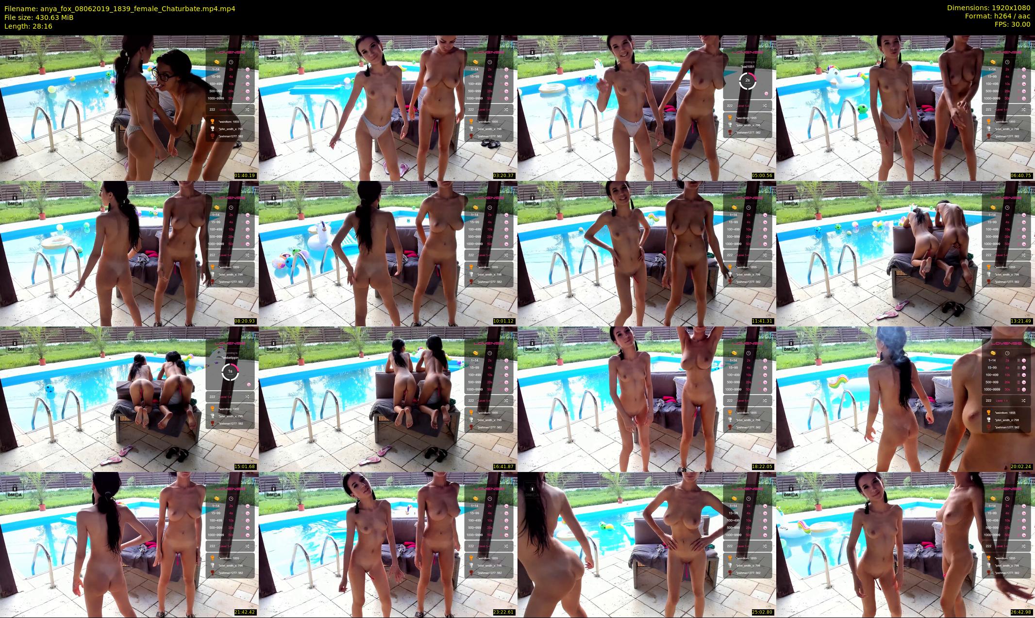 anya_fox — 29 minute Chaturbate female cam show recording, 1080p, Jun 8, 2019