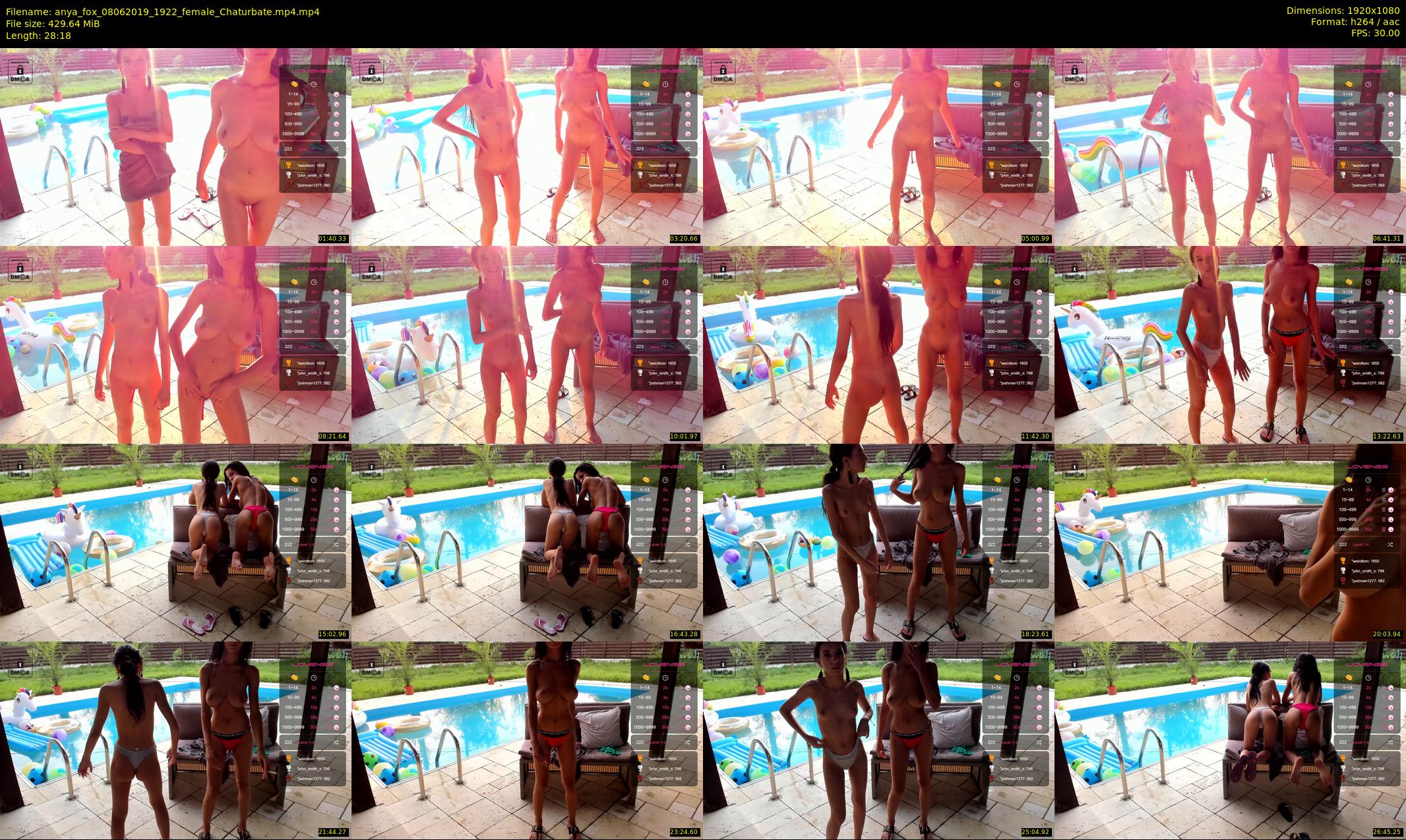 anya_fox — 29 minute Chaturbate female cam show recording, 1080p, Jun 8, 2019
