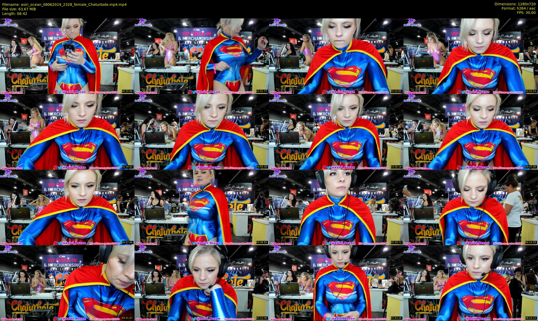 asiri_ocean — 9 minute Chaturbate female cam show recording, 720p, Jun 8, 2019