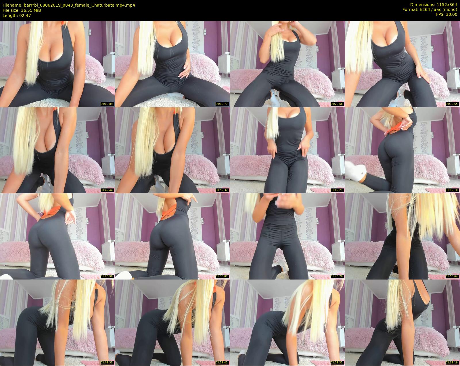 barrrbi — 3 minute Chaturbate female cam show recording, 720p, Jun 8, 2019