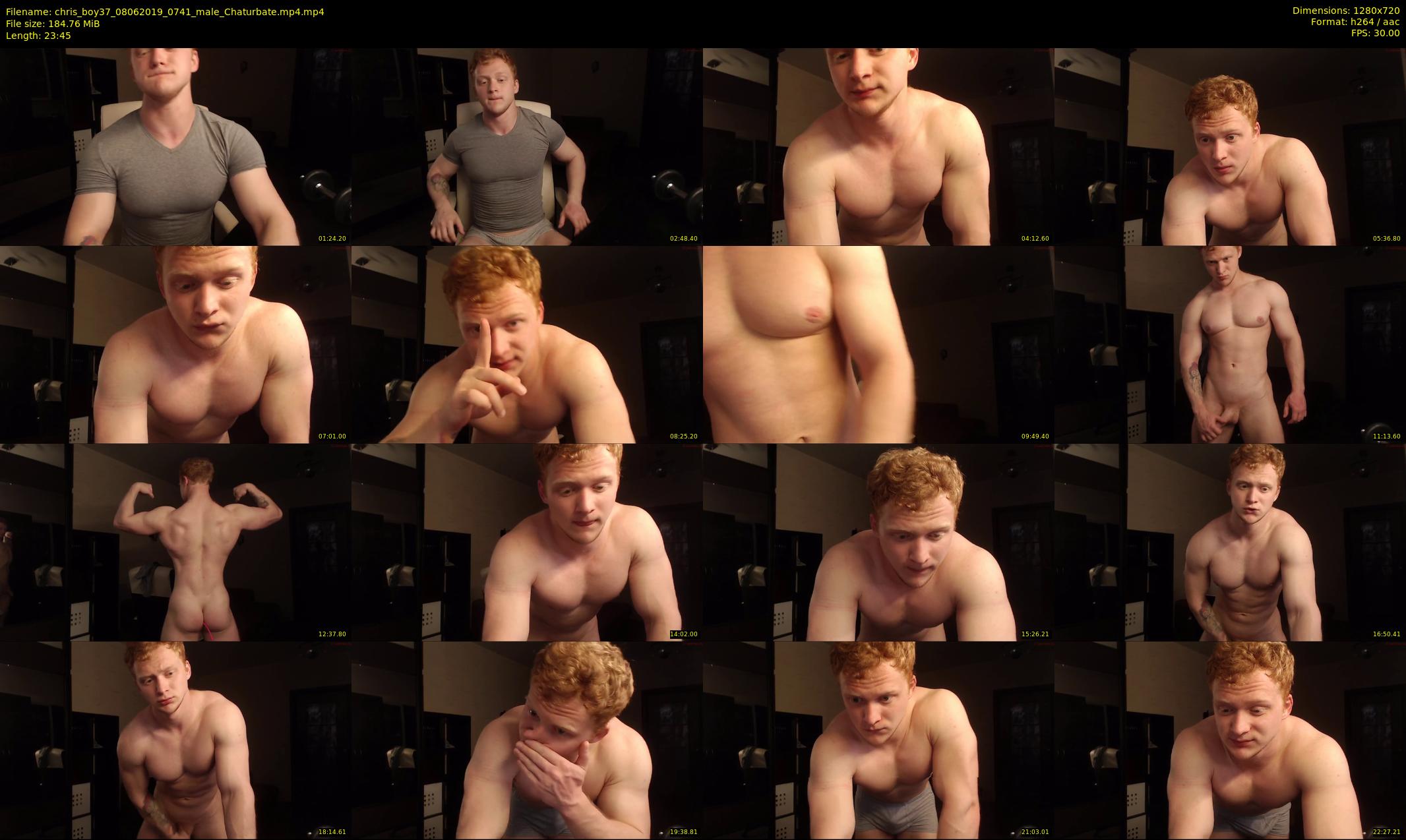 chris_boy37 — 24 minute Chaturbate male cam show recording, 720p, Jun 8, 2019